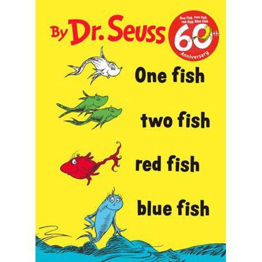 One Fish Two Fish Red Fish Blue Fish by Dr. Seuss
