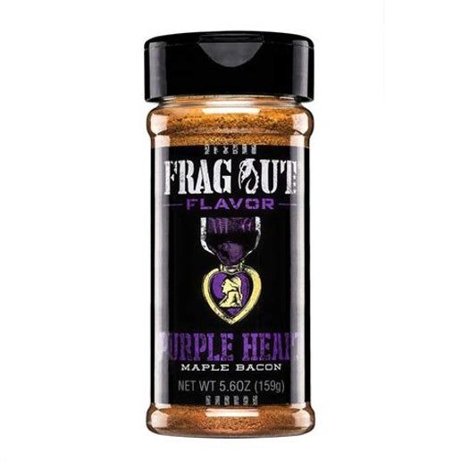 Frag Out Flavor - Purple Heart - Maple Bacon Rub