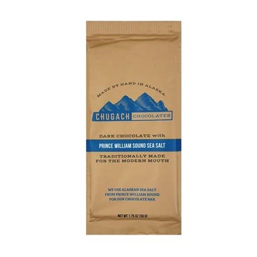 Chugach Chocolates - Prince William Sound Sea Salt Chocolate Bar