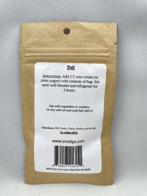 SnS Dips - Dill Dip Mix