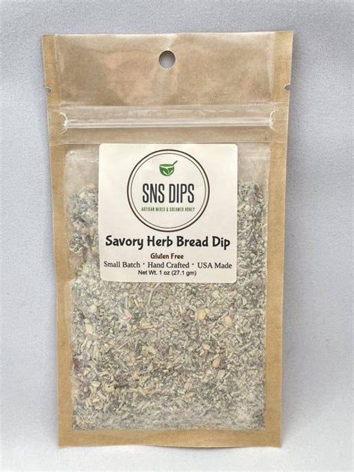 SnS Dips - Savory Herb Bread Dip Mix