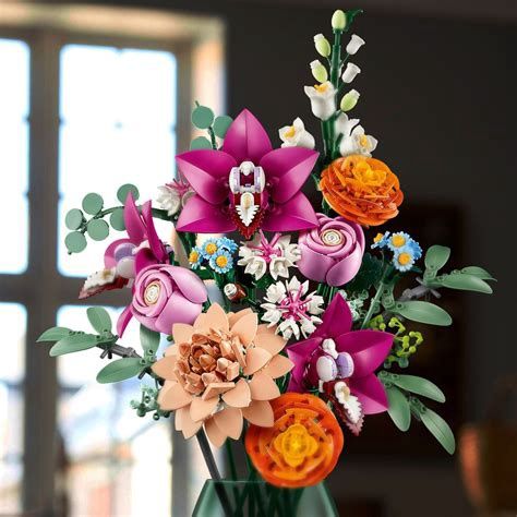 Lego - Pretty Pink Flower Bouquet - 10342