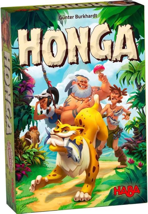 Honga - Saber-Toothed Tiger Clan Board Game