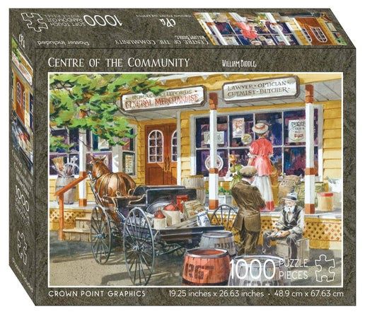 Crown Point Graphics - Centre of the Community - 1000 Piece Jigsaw Puzzle