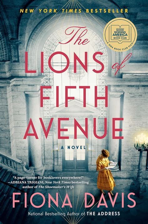 Lions of Fifth Avenue by Fiona Davis