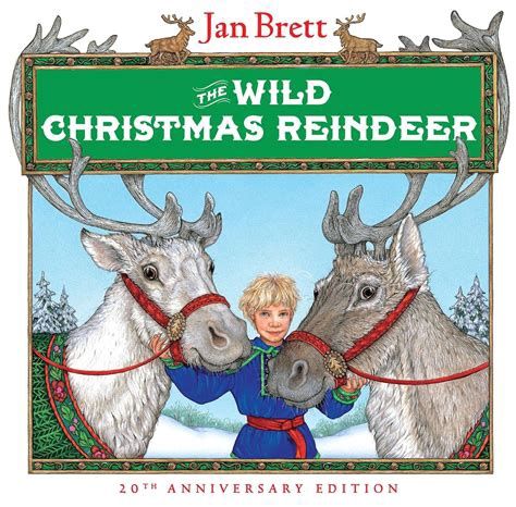 Wild Christmas Reindeer by Jan Brett