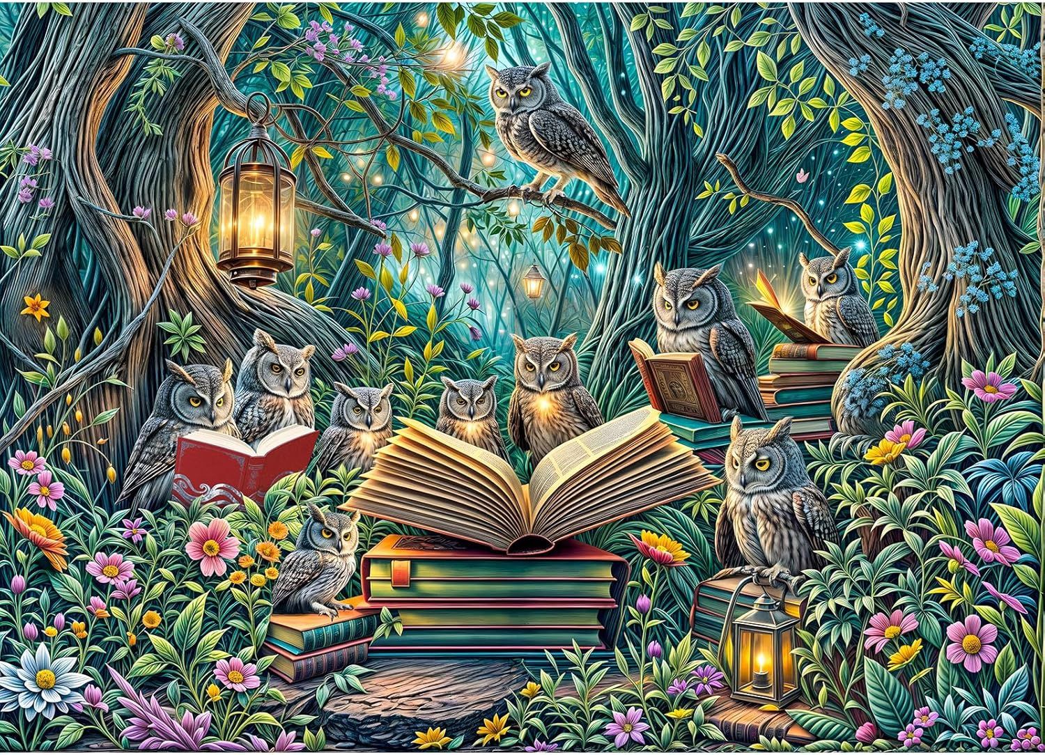 Magic Owl 1000 Piece Puzzle