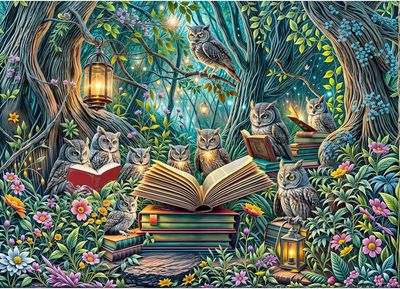 Magic Owl 1000 Piece Puzzle