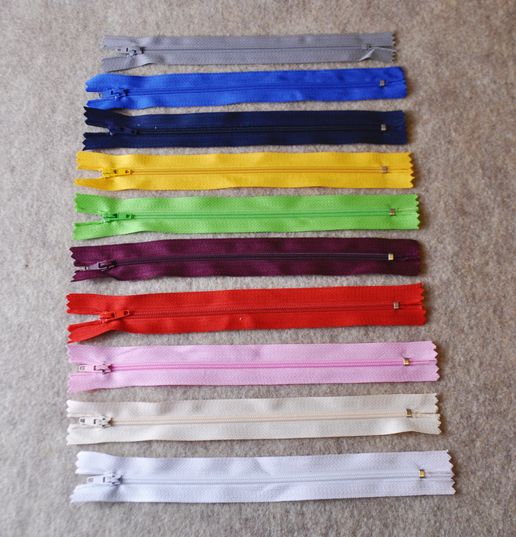 Invisible Zipper - 8" - Multiple colors