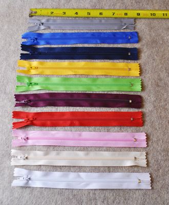 Invisible Zipper - 8" - Multiple colors