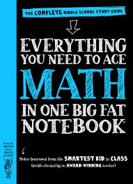 Everything You Need to Ace Math in One Big Fat Notebook : The Complete Middle School Study Guide - by Ouida Newton (Paperback)