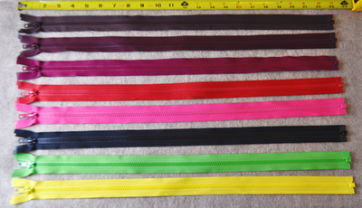 Sport Zipper | 22" | Open Bottom | Colors