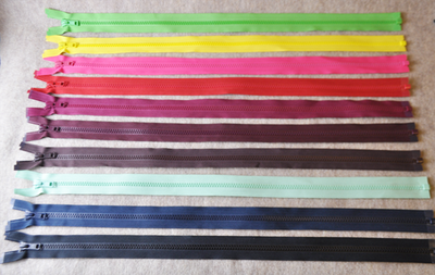 Sport Zipper | 22" | Open Bottom | Colors