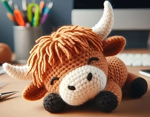Crochet Kit - Highland Cow