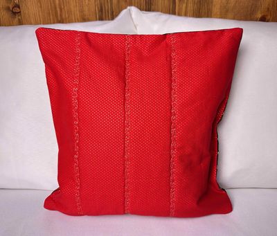 Quilted Christmas Pillow Covers with Invisible Zippers