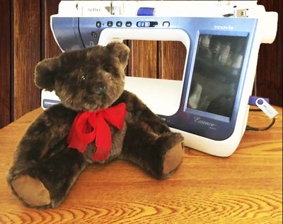 Plush Brown Fur Bear | Stuffed Teddy Bear