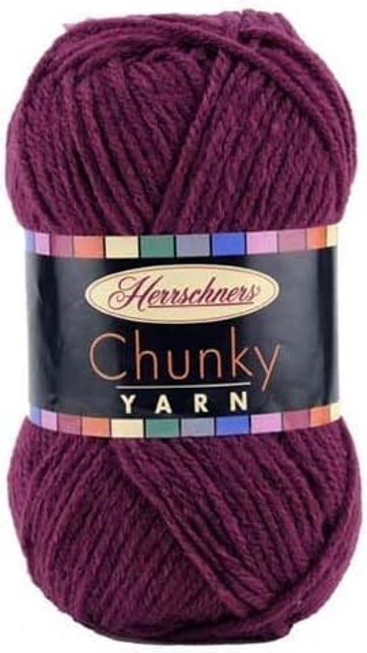 Herrschners Chunky Yarn Garnet