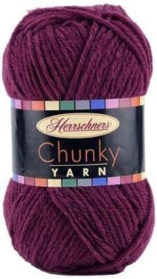 Herrschners Chunky Yarn Garnet