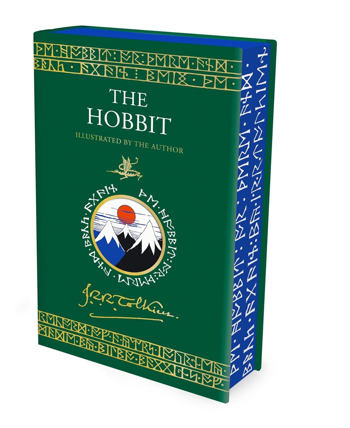 The Hobbit Illustrated by The Author - (Tolkien Illustrated Editions) by J R R Tolkien (Hardcover)