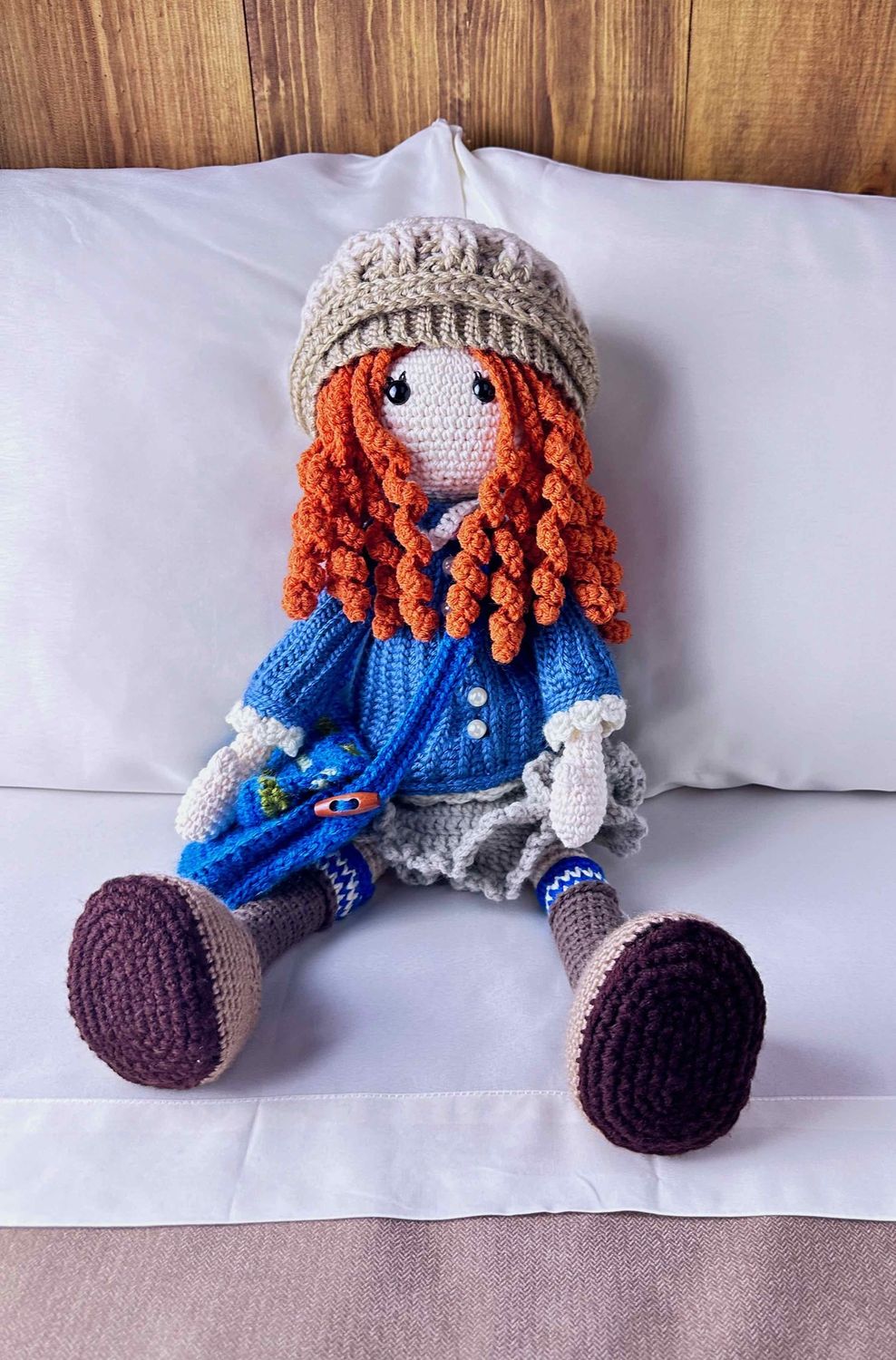 Aurora - Crocheted Plush Doll