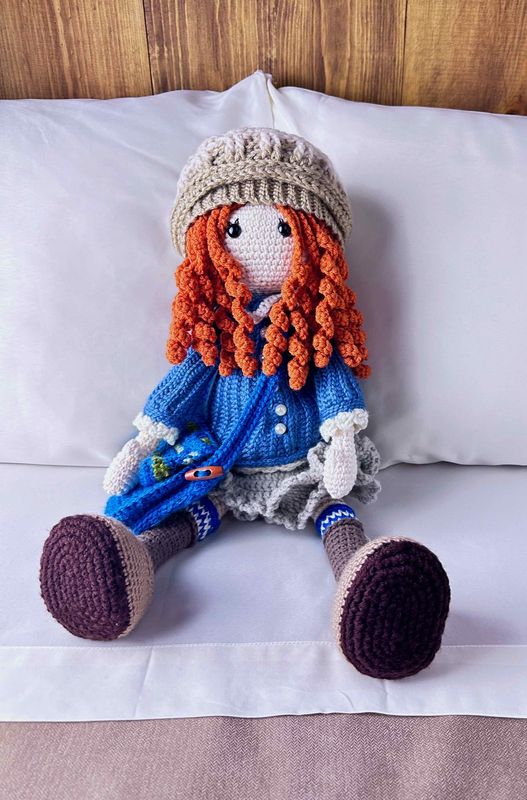 Aurora - Crocheted Plush Doll