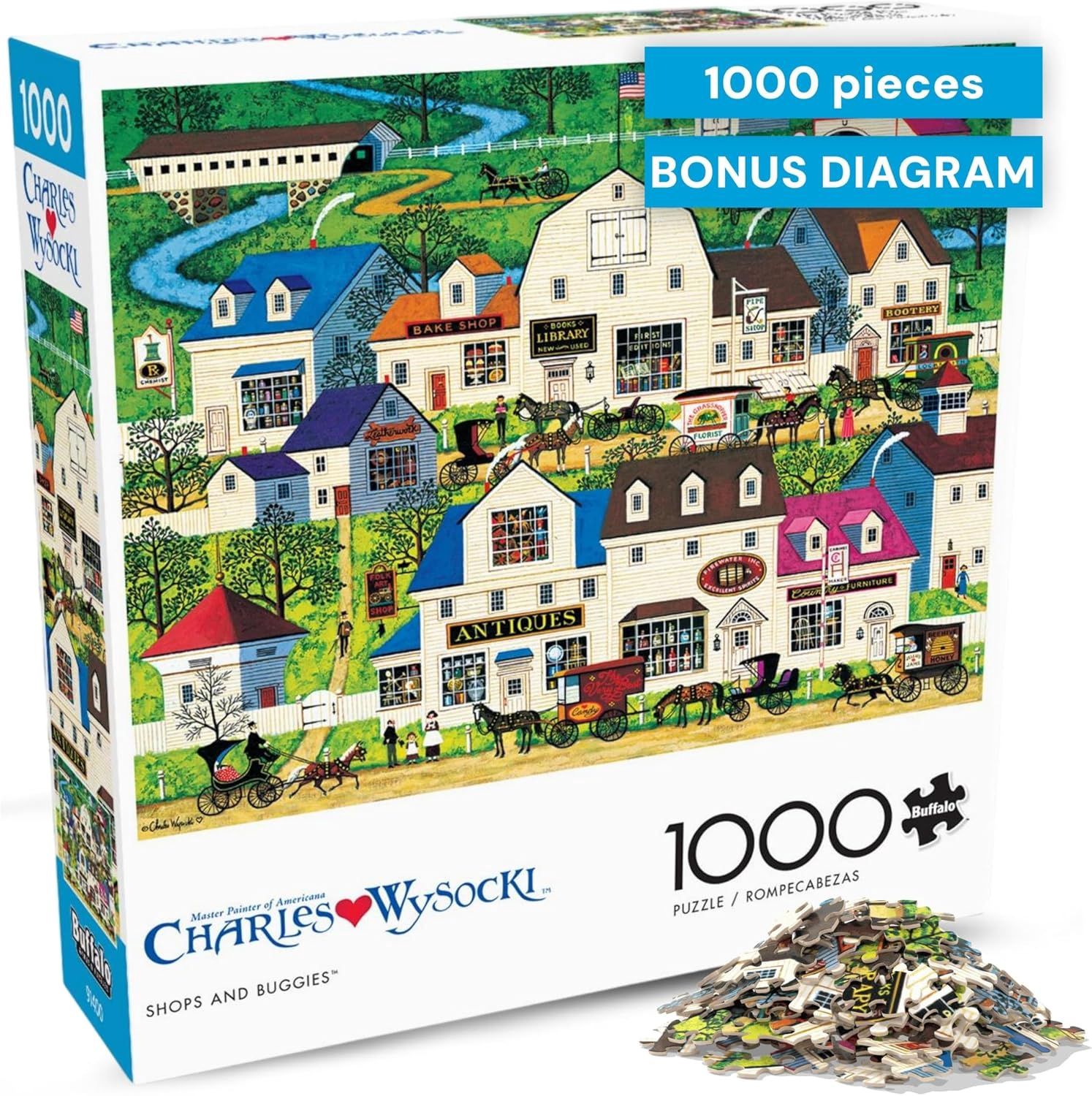 Shops and Buggies 1000pc Puzzle