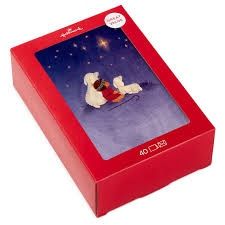 Hallmark Christmas Cards Set of 40, Model: North Star