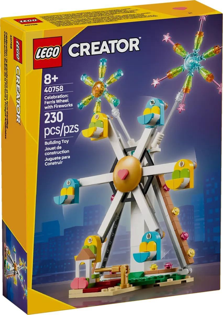 LEGO Celebration Ferris Wheel and Fireworks 40758