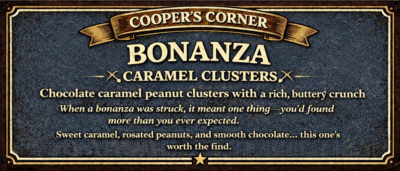 Bonanza Chocolate Caramel Peanut Clusters