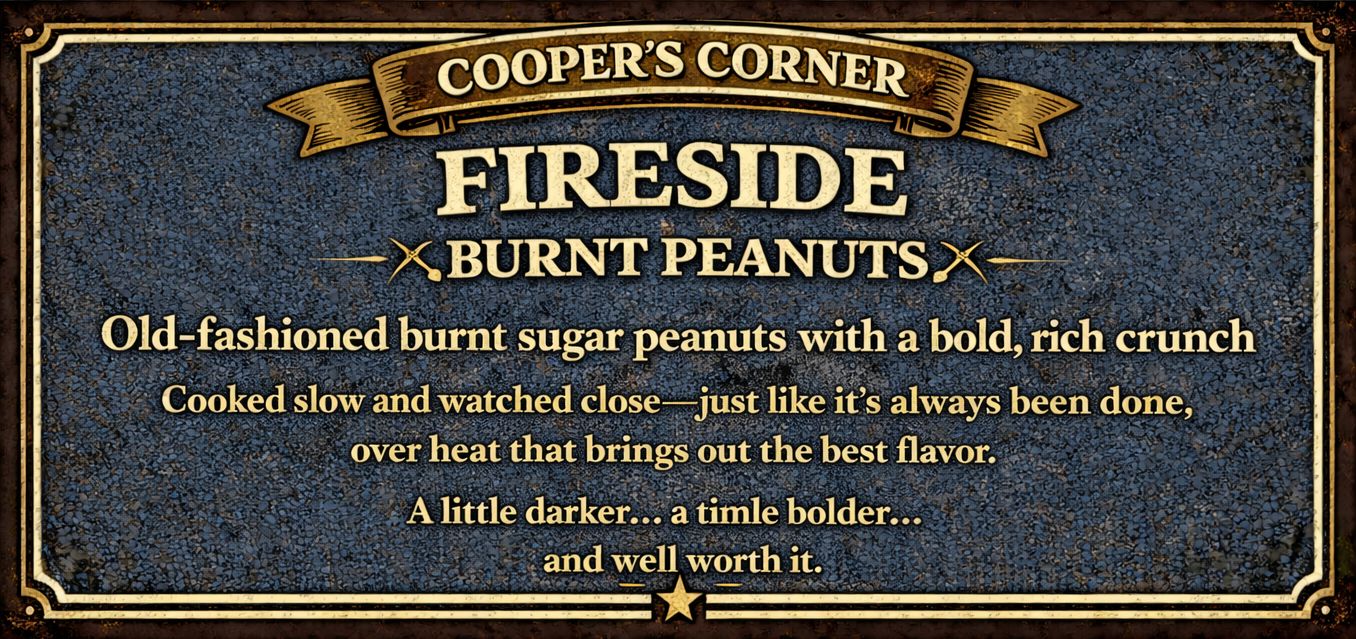 Fireside Burnt Peanuts - 4oz