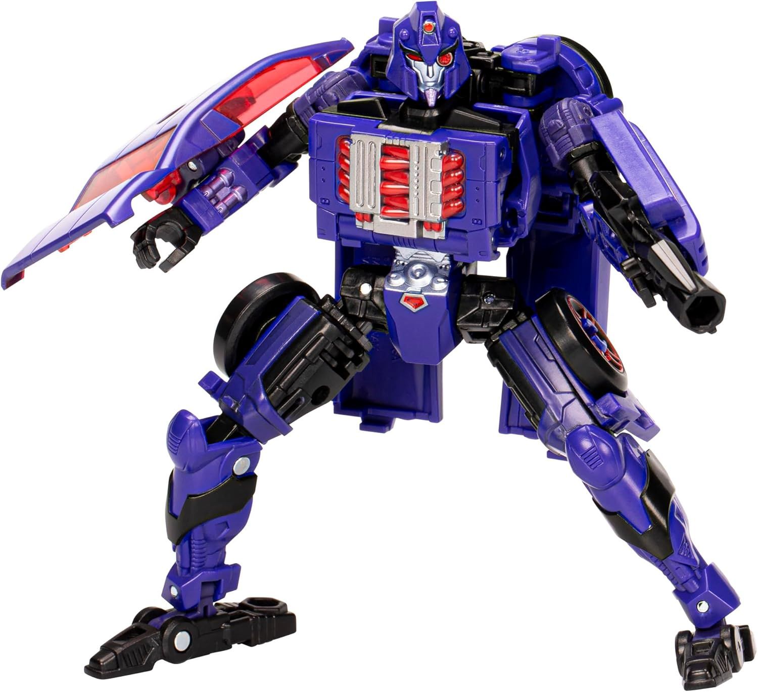 Transformers Toys Legacy Evolution Deluxe Cyberverse Universe Shadow Striker Toy, 5.5-inch
