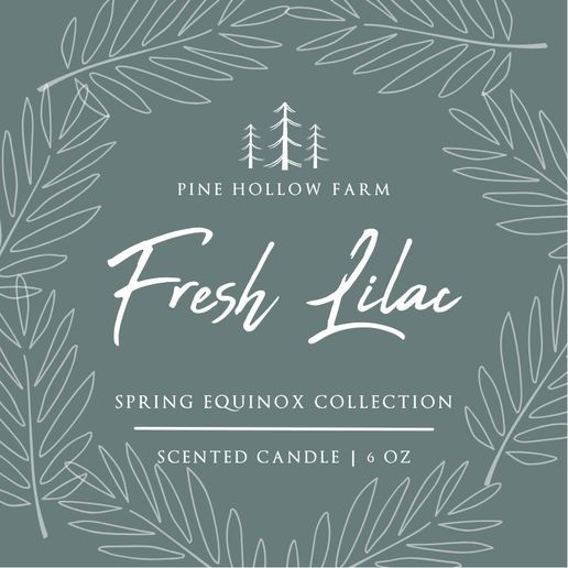 Candle - Fresh Lilac Wood Wick