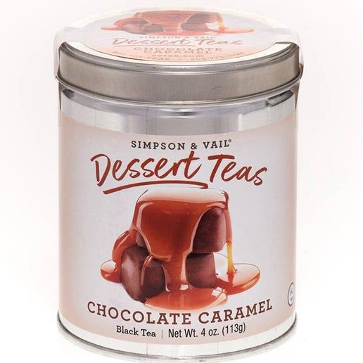 Simpson &amp; Vail - Chocolate Caramel Black Dessert Tea - 4 Ounce Tin