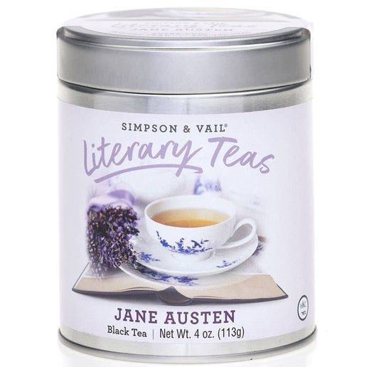 Simpson &amp; Vail - Jane Austen’s Black Tea Blend - 4 Ounce Tin