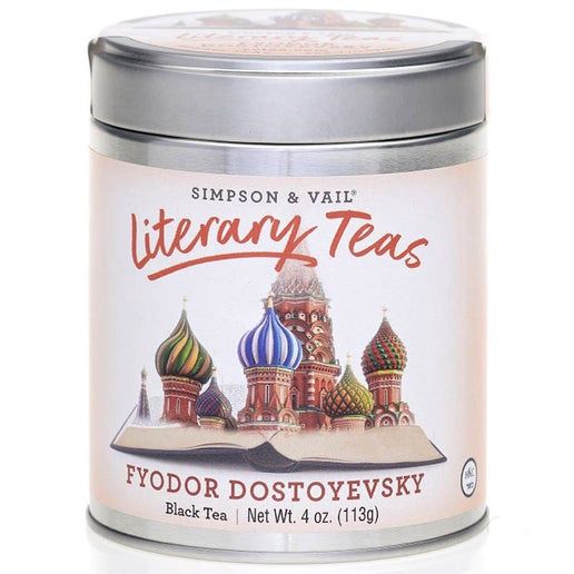 Simpson &amp; Vail - Fyodor Dostoyevsky’ Black Tea Blend - 4 Ounce Tin