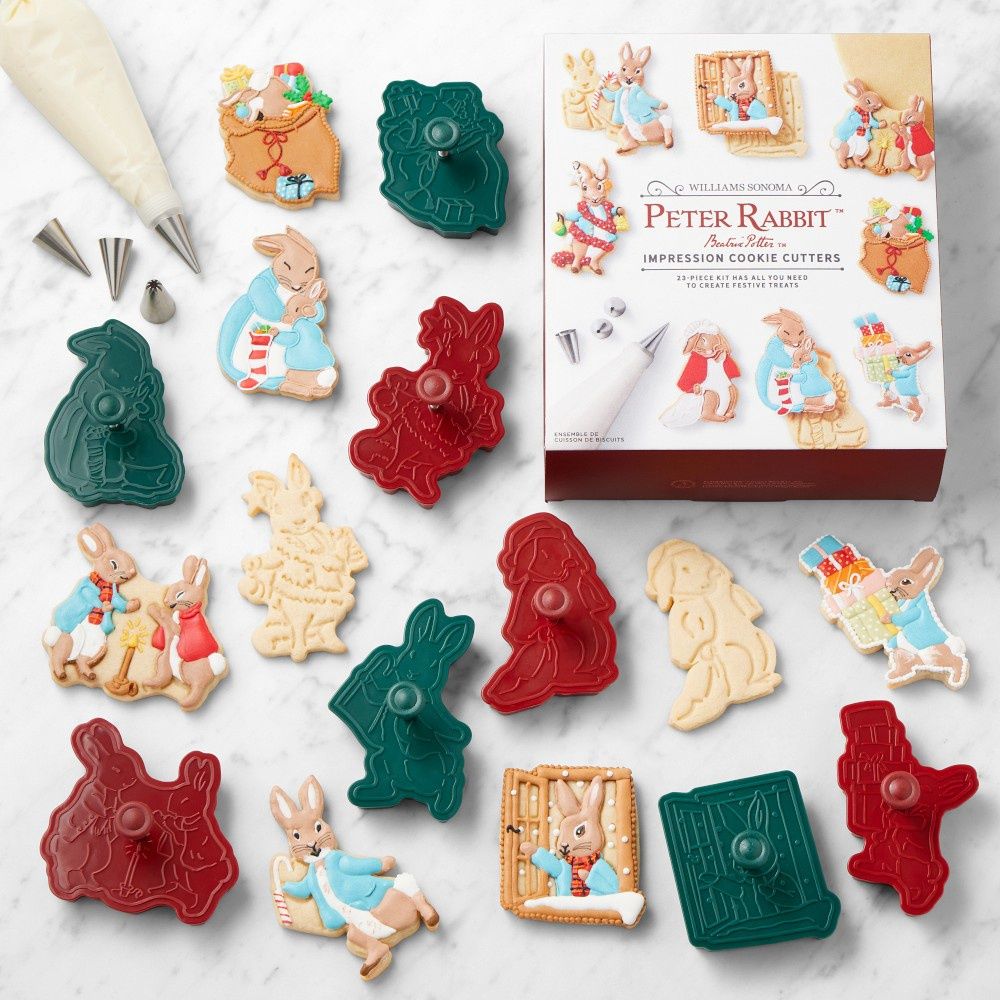 Peter Rabbit Impression Cookie Cutter 23 Piece Kit