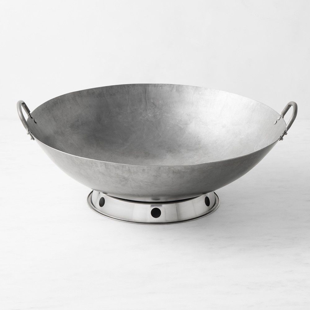 Carbon Steel Double Handled 20"  Wok