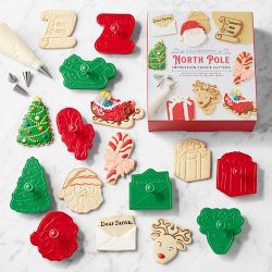 North Pole Impression Cookie Cutters