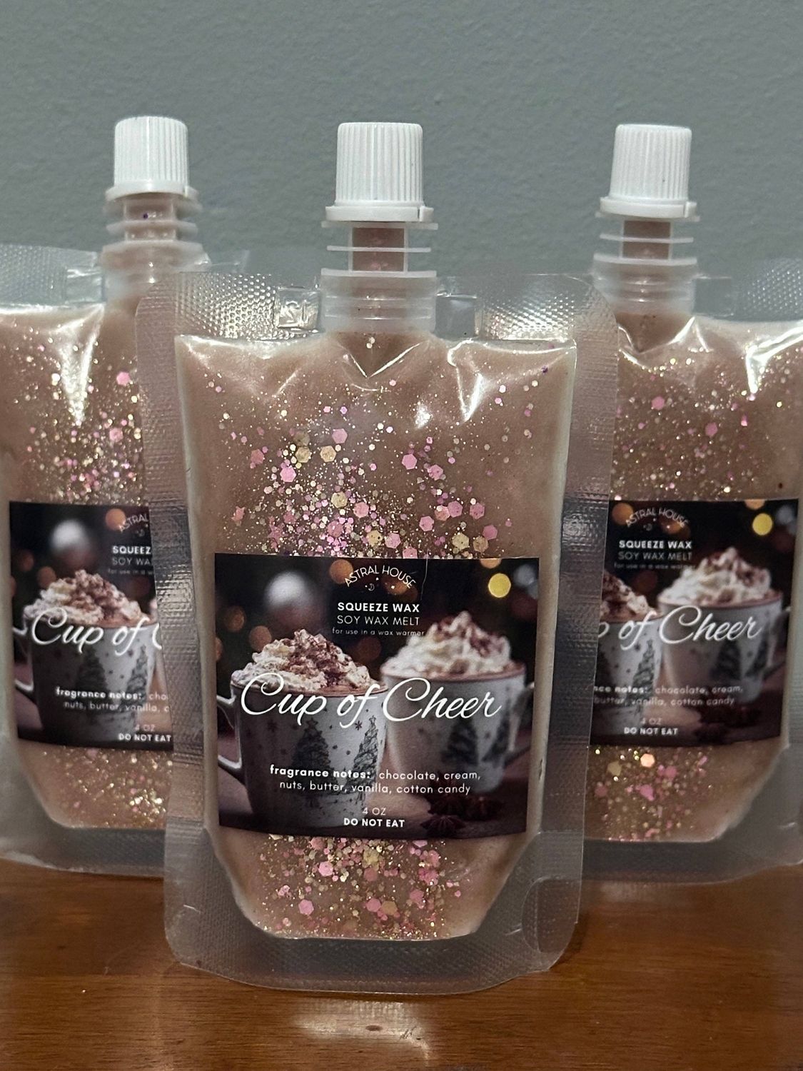 ‘Cup of Cheer’ Squeezable Soy Wax Melt