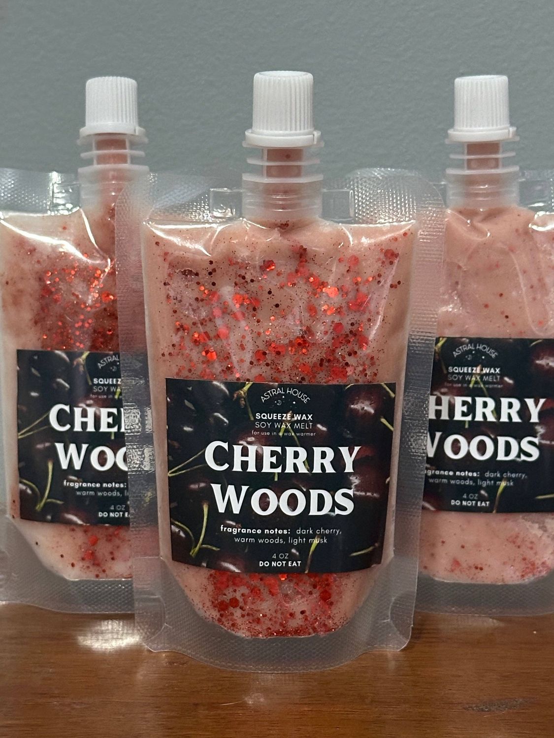 ‘Cherry Woods’ Squeezable Soy Wax Melt
