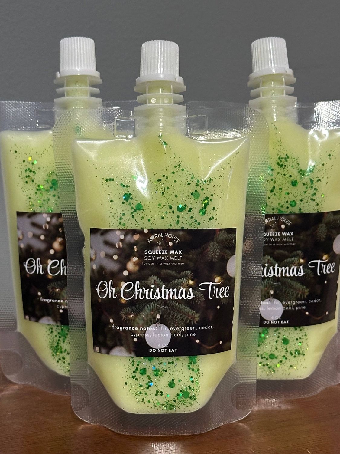 'Oh Christmas Tree' Squeezable Soy Wax Melt