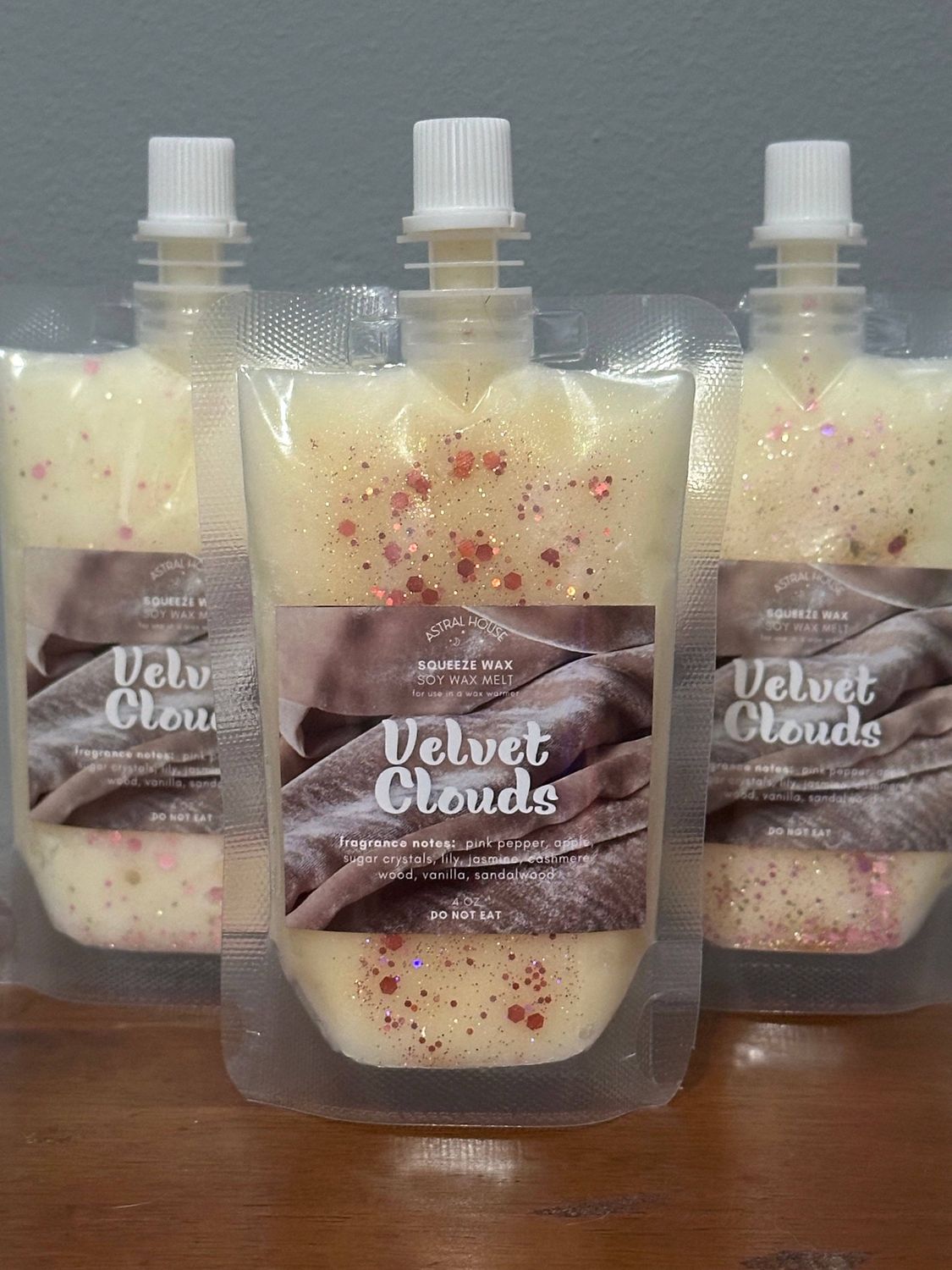 ‘Velvet Clouds’ Squeeze Wax™ Squeezable Soy Wax Melt