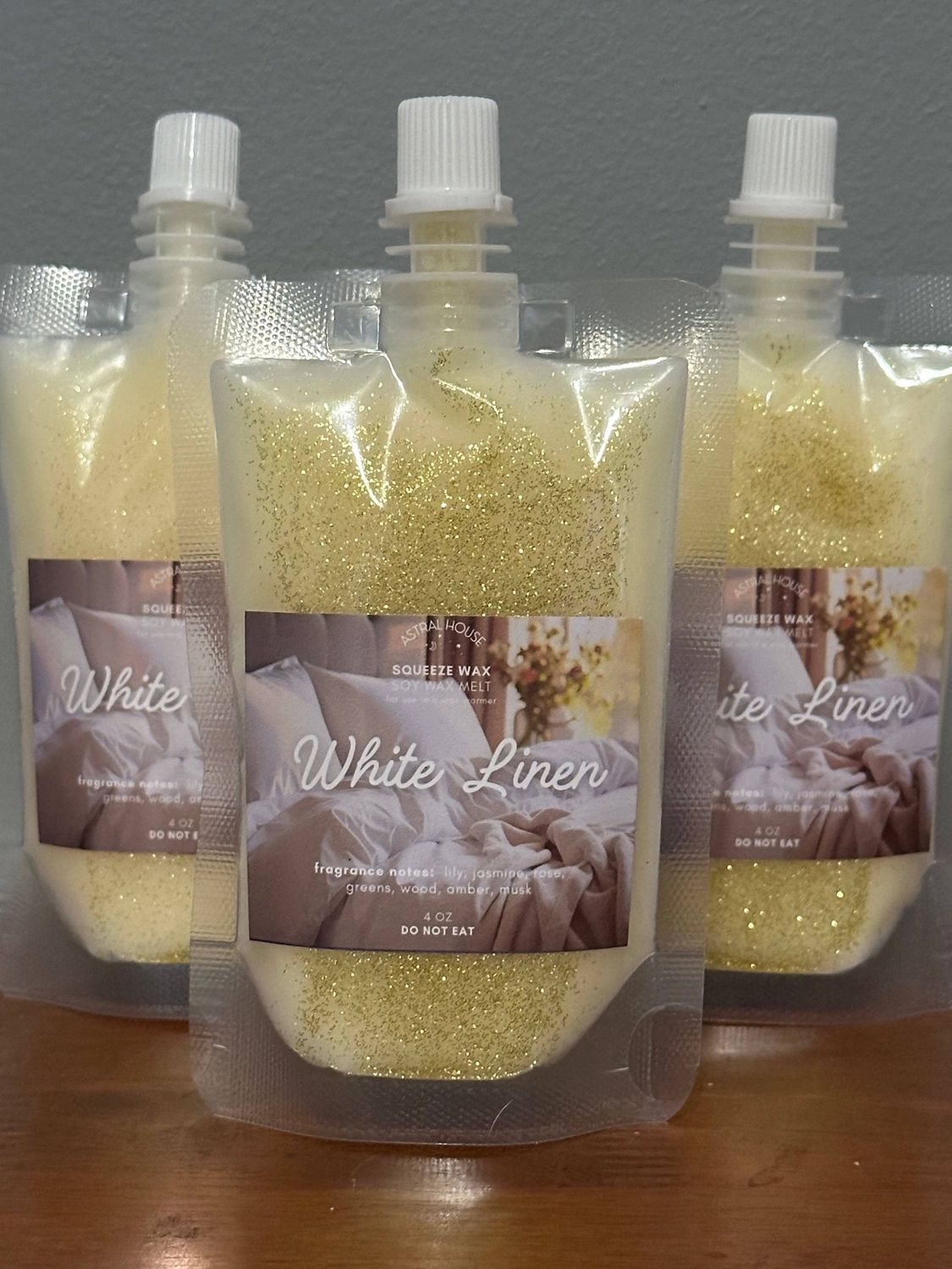 ‘White Linen’ Squeezable Soy Wax Melt