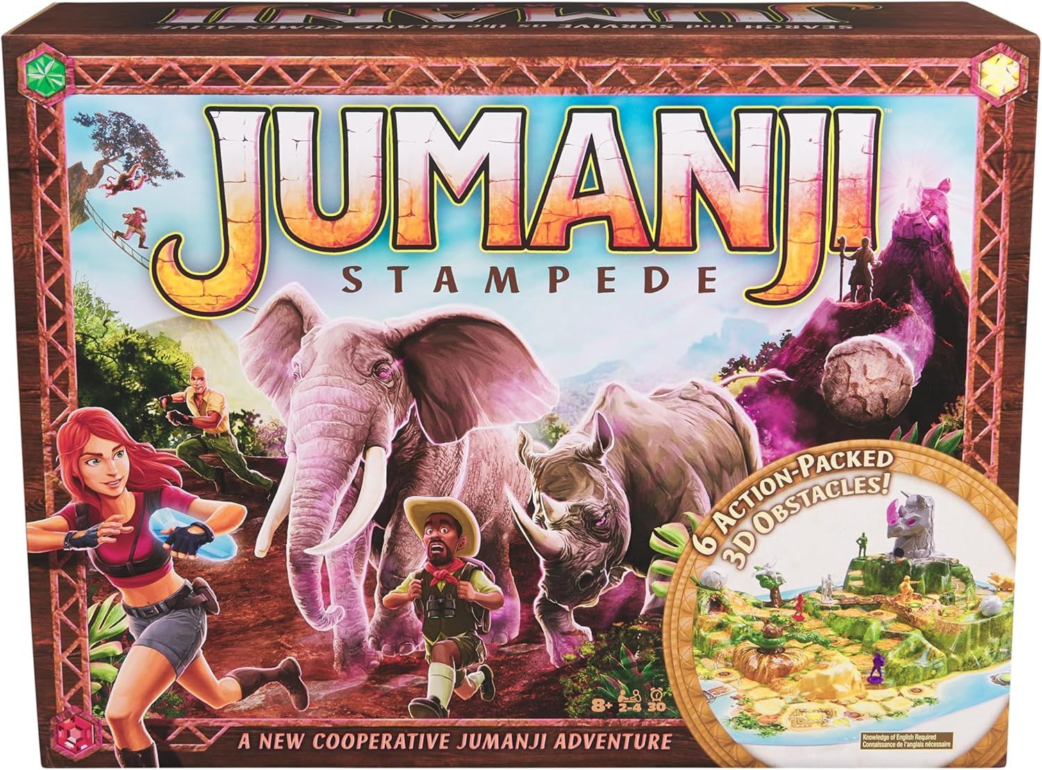 Jumanji Stampede, 3D Adventure Board Game