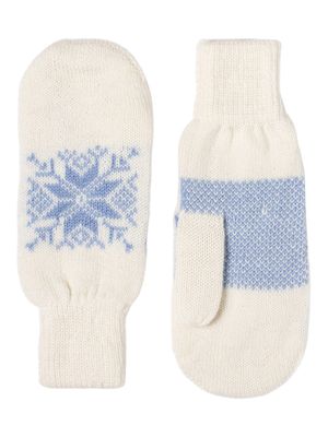 Snowstorm Wool Mittens