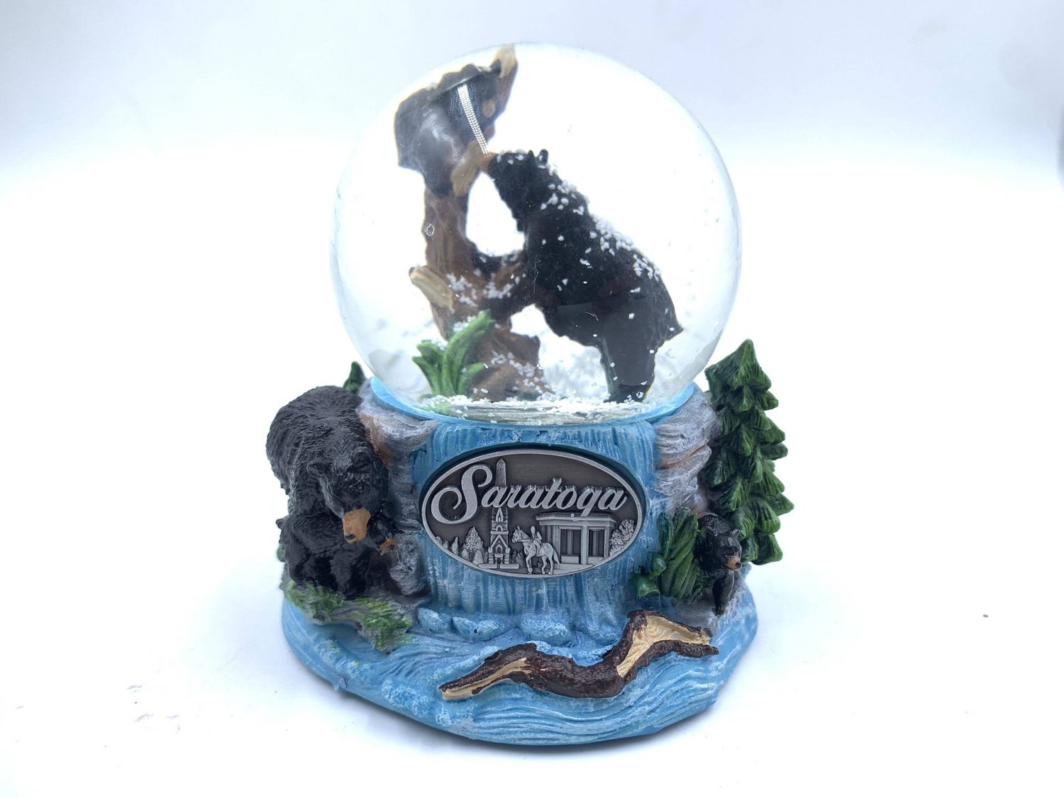Black Bear 2 Snow Globe Wrangell Alaska