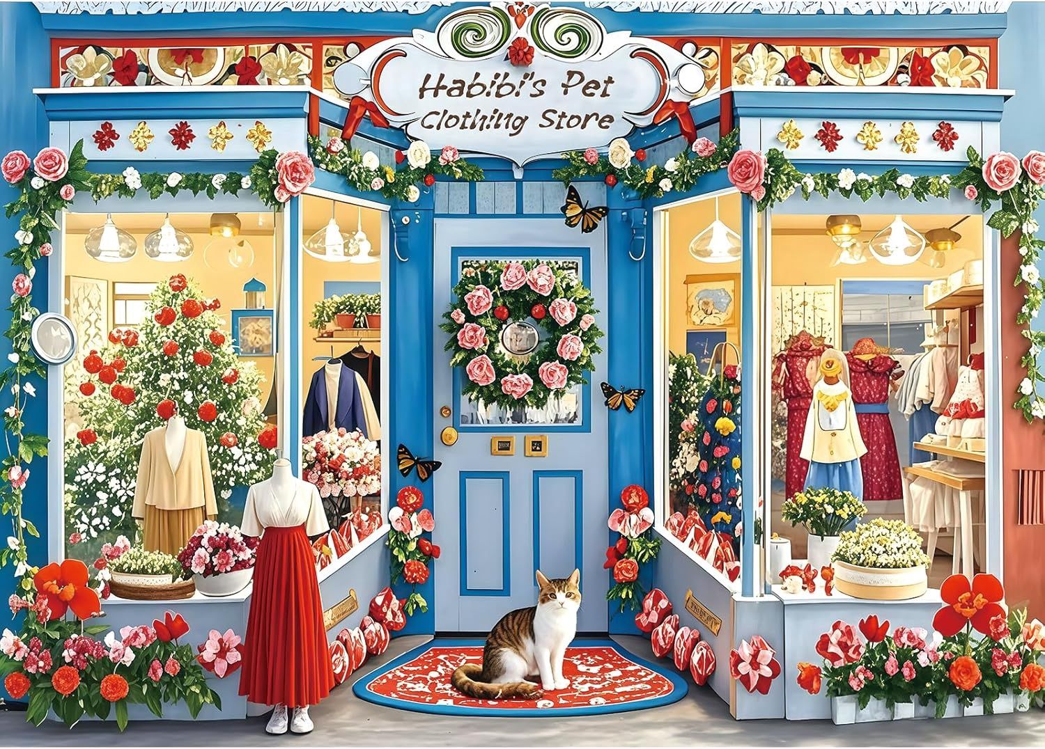 Pet Clothing Store 1000 Piece Puzzle