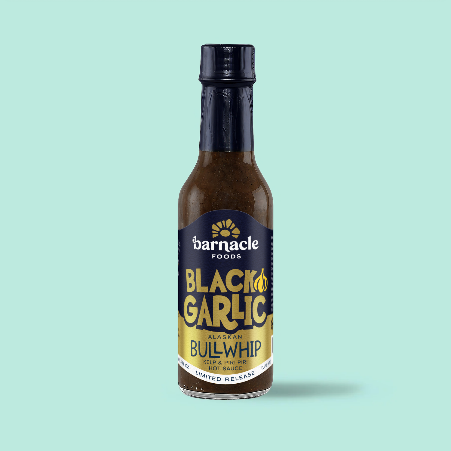 Black Garlic Bullwhip Kelp Hot Sauce (5.5 oz)