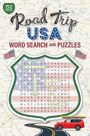 Road Trip USA Word Search and Puzzles