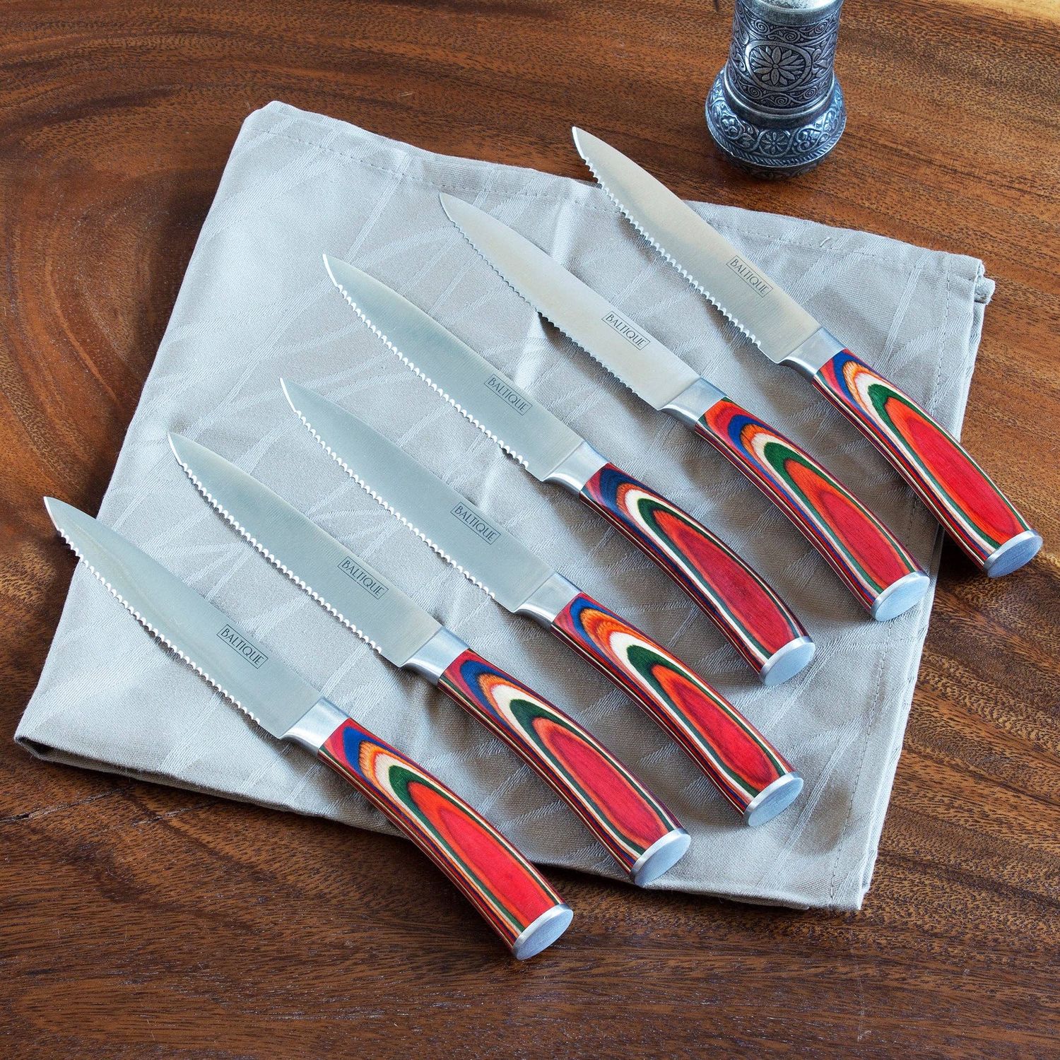 Baltique® Marrakesh Collection 6-Pc. Steak Knife Set
